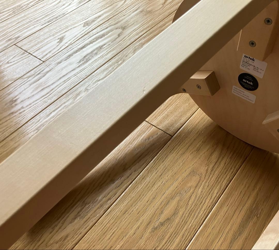 artek スツール60 ナチュラルラッカー