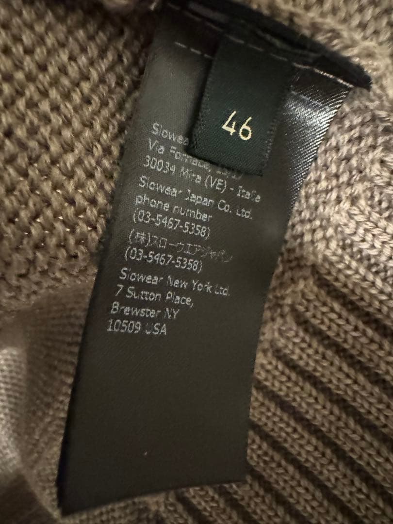 【新品】ZANONE ザノーネ CHIOTO キョート グレージュ 46