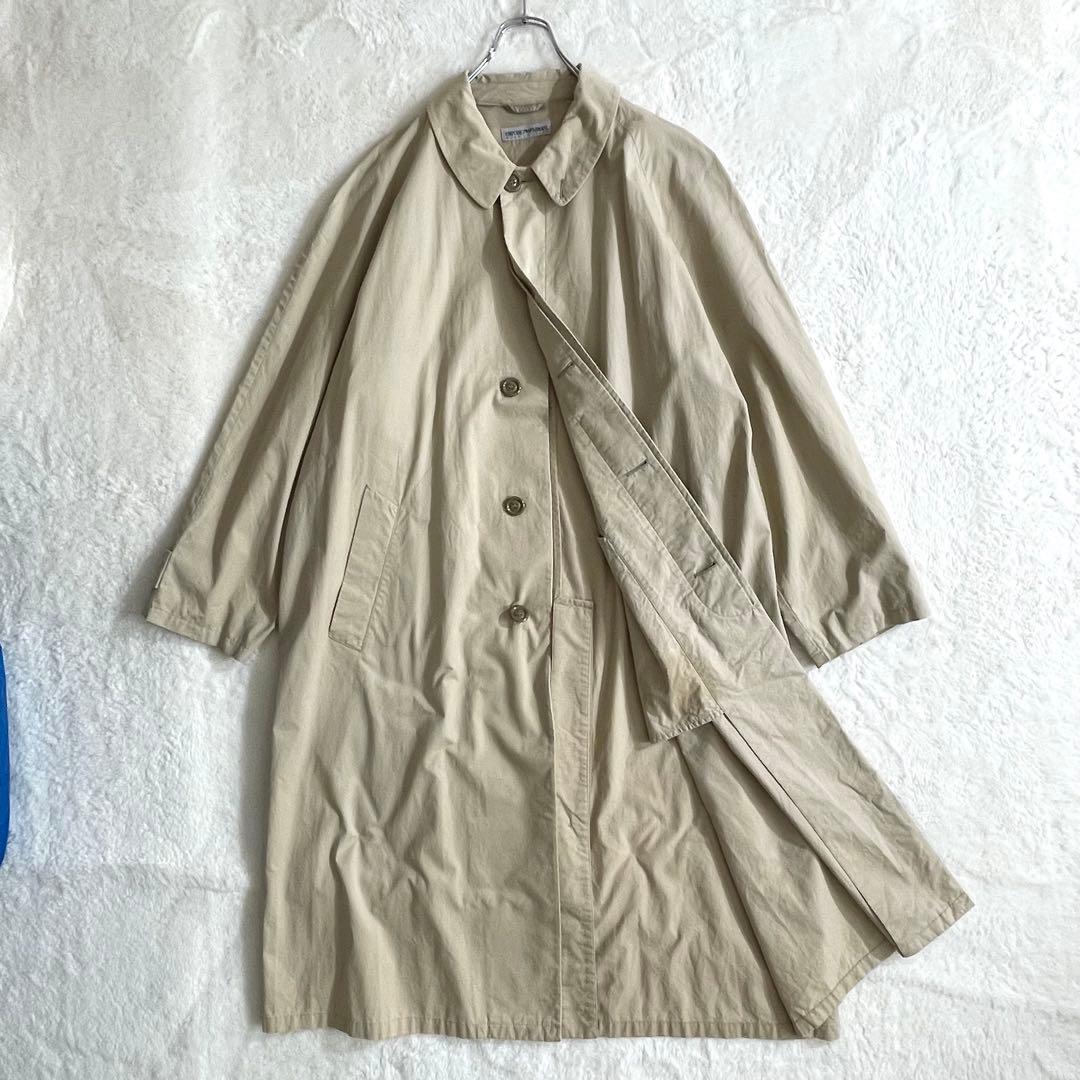 90s　EMPORIO ARMANI　イタリア製　ステンカラーコート　マキシ丈