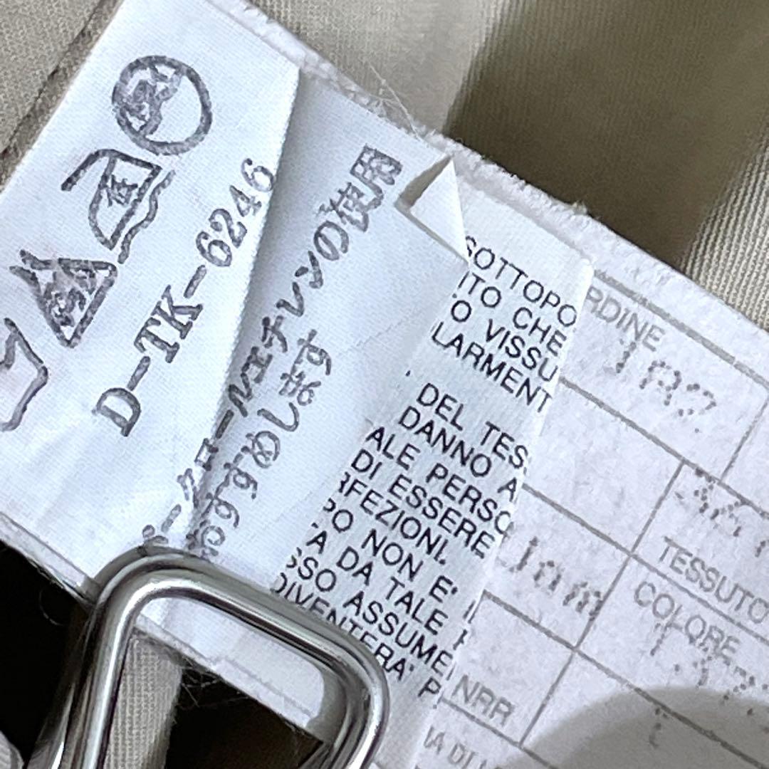 90s　EMPORIO ARMANI　イタリア製　ステンカラーコート　マキシ丈