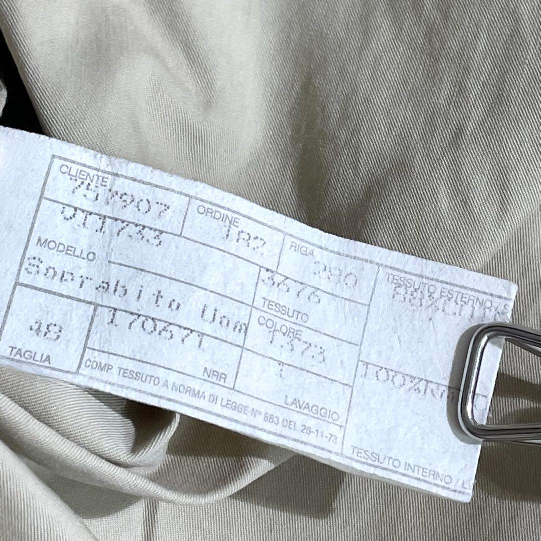 90s　EMPORIO ARMANI　イタリア製　ステンカラーコート　マキシ丈