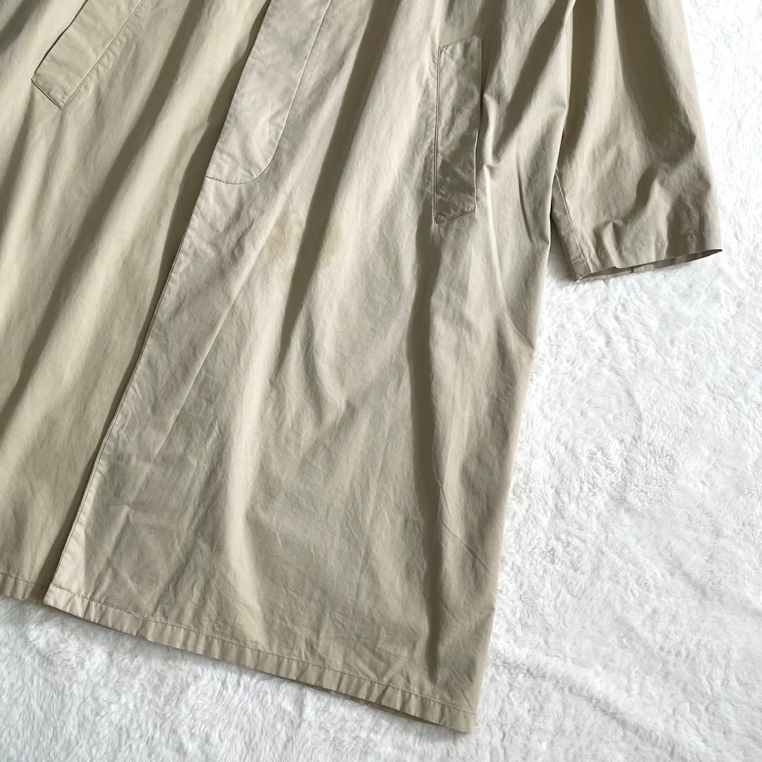 90s　EMPORIO ARMANI　イタリア製　ステンカラーコート　マキシ丈