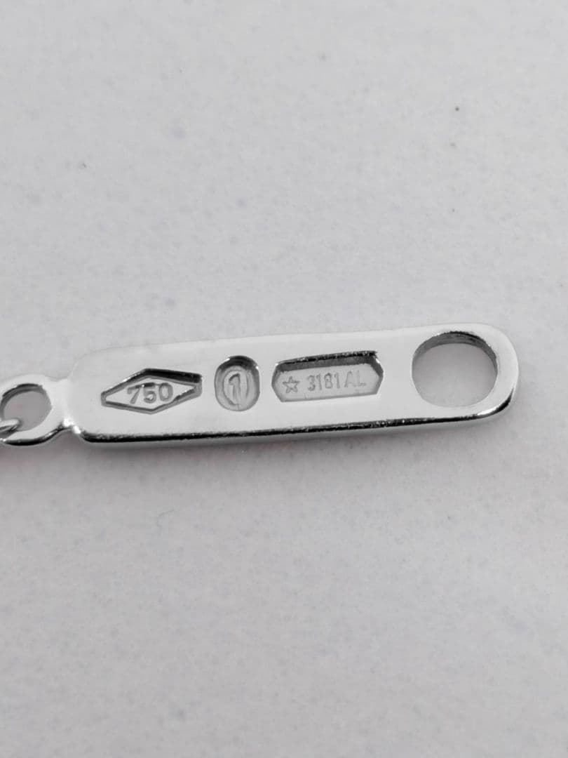 ダミアーニ ベルエポック XS サイドダイヤ K18ホワイトゴールド ネックレス