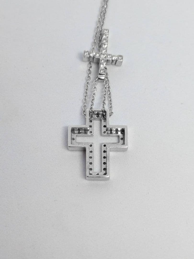 ダミアーニ ベルエポック XS サイドダイヤ K18ホワイトゴールド ネックレス