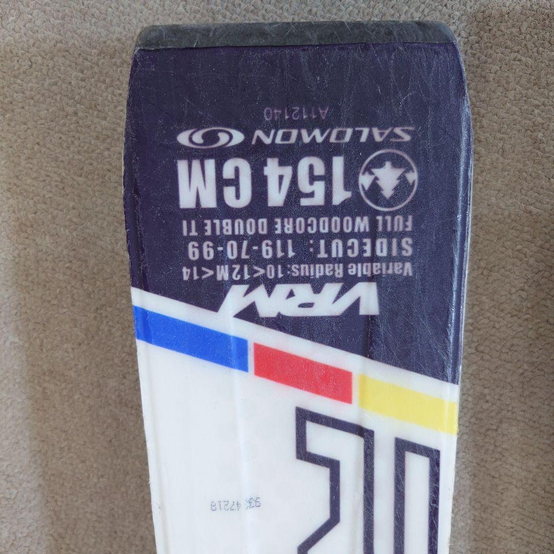 比較的きれい 使用済 サロモン24HOURS 154cm 2点セット