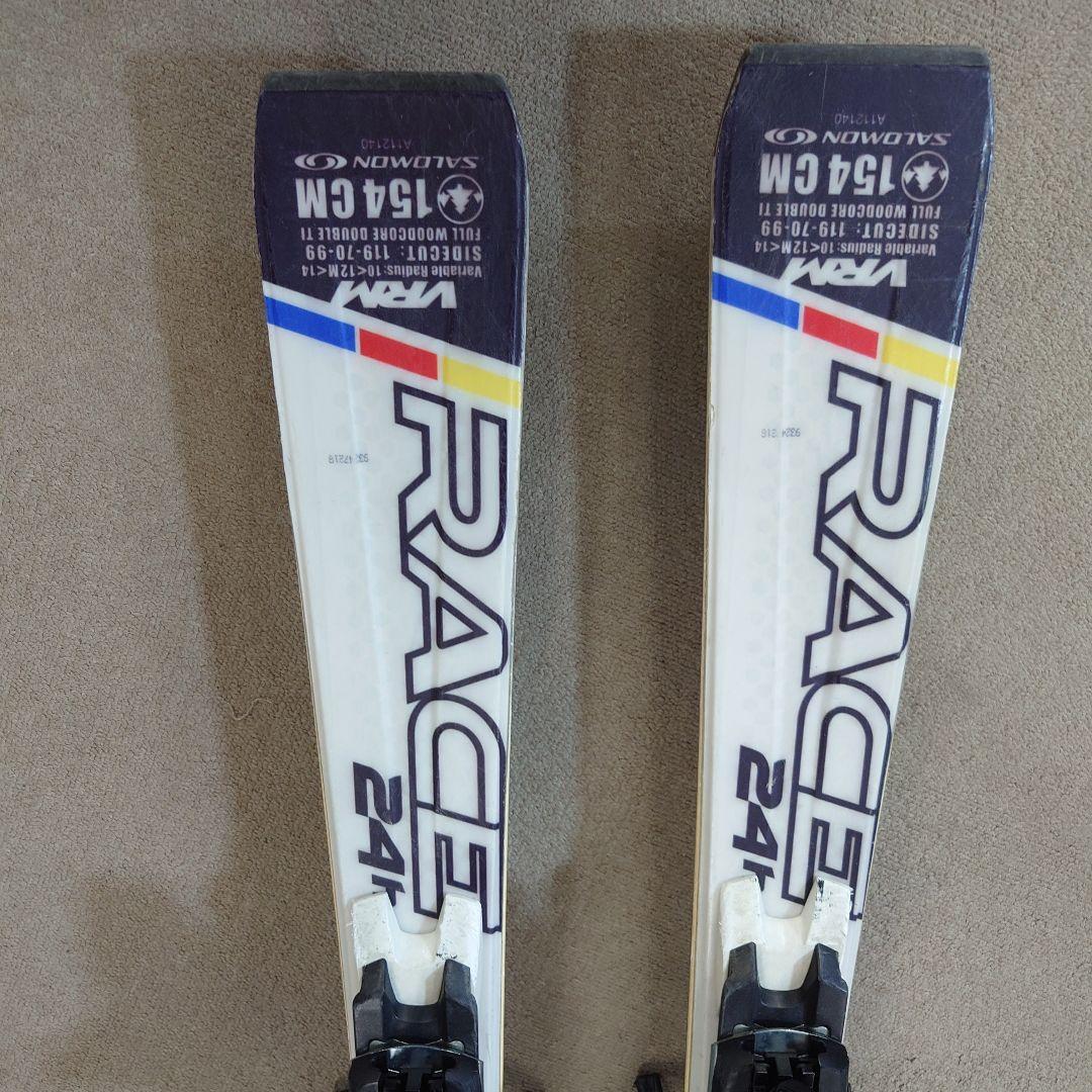 比較的きれい 使用済 サロモン24HOURS 154cm 2点セット