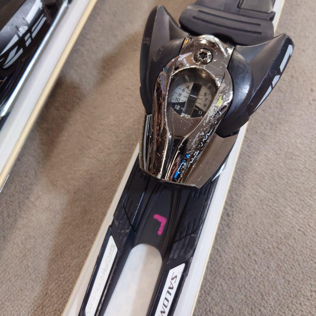 比較的きれい 使用済 サロモン24HOURS 154cm 2点セット