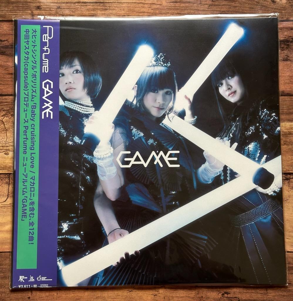 ＜完全受注生産アナログ盤＞LP レコード「GAME」Perfume パフューム