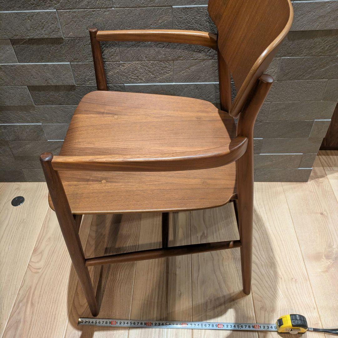 【ACTUS】AOYAMA アームチェア 深澤直人 maruni 無垢材