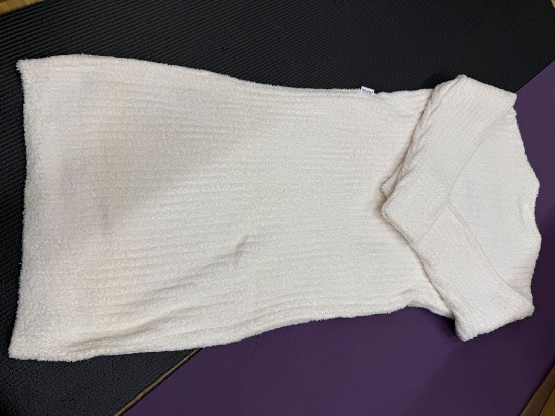 新品未使用 gelato pique スヌーピー ジャガードワンピース ホワイト