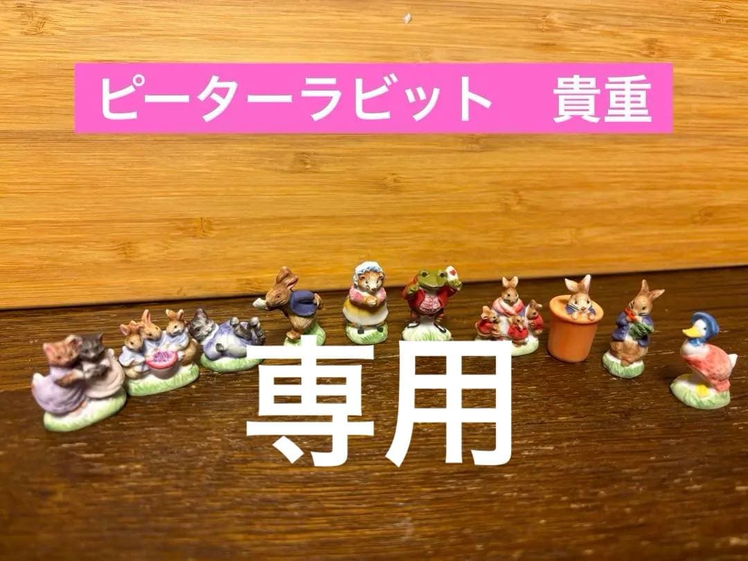 フェーブ ピーターラビット　１０体セット　新品　未使用　貴重