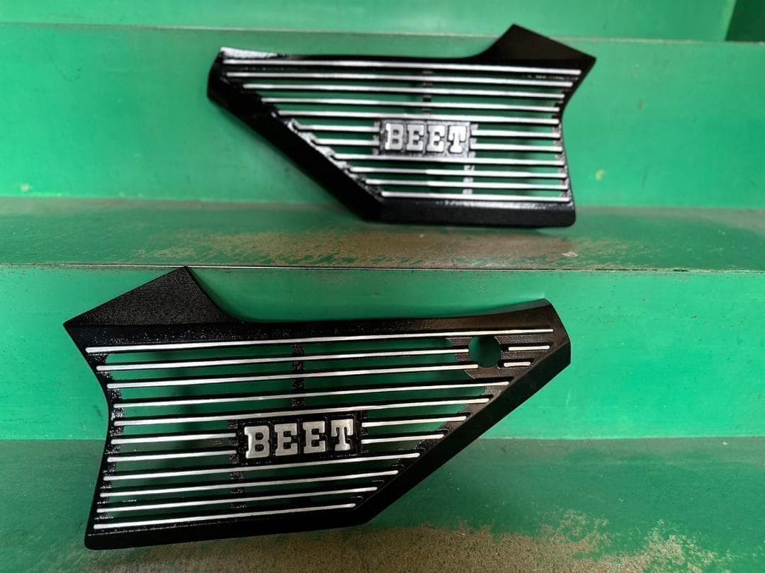 CBX400F アルフィン サイドカバー 黒/②CBX550F BEET キジマ