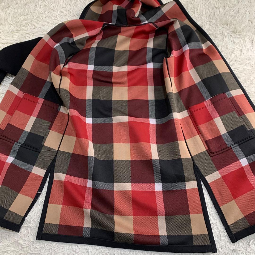 17195✨タグ付き✨ブルーレーベルクレストブリッジ リバーシブル コーディガン