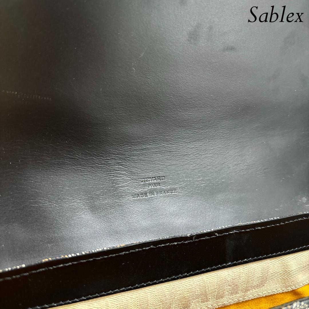 【超極美品】ゴヤール グランブルー MM ショルダーバッグ クロスボディバッグ