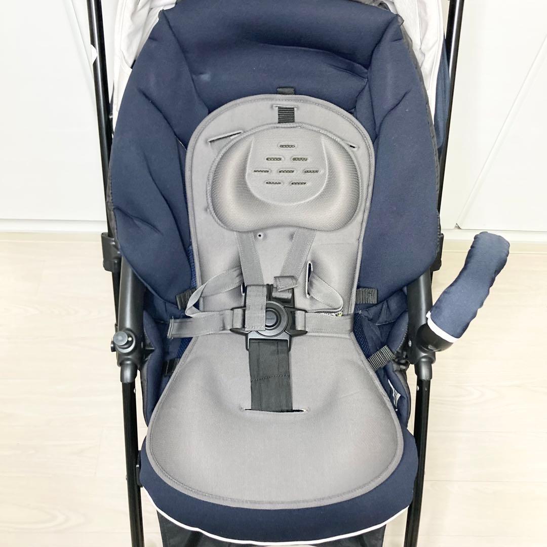 美品 コンビ スゴカルSwitch エッグショックAN ネイビー 付属品多数