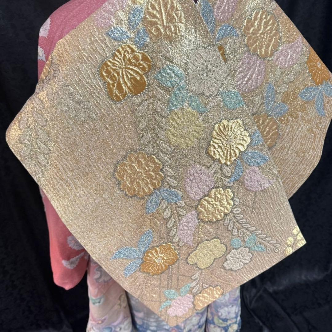 美品　辻ヶ花　辻が花　銀通し　花絞り　ぼかし　逸品　フルセット　振袖　振り袖