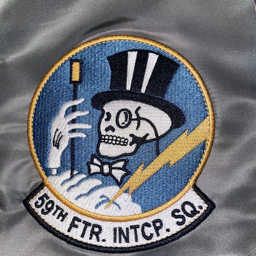 ALPHA INDUSTRIES MA-1　オリーブグリーン　アルファ　ワッペン