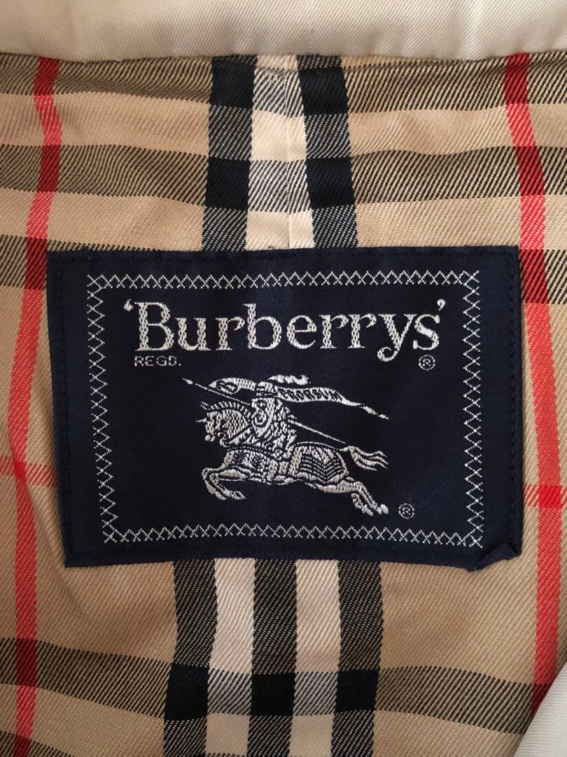 90s Burberry バーバリーズ　ノバチェック　ステンカラーコート