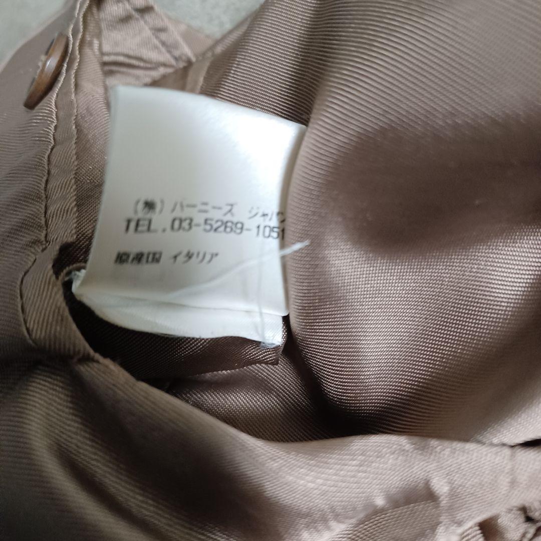 【イタリア製最高級】E.THOMAS バーニーズニューヨーク ロングコートウール