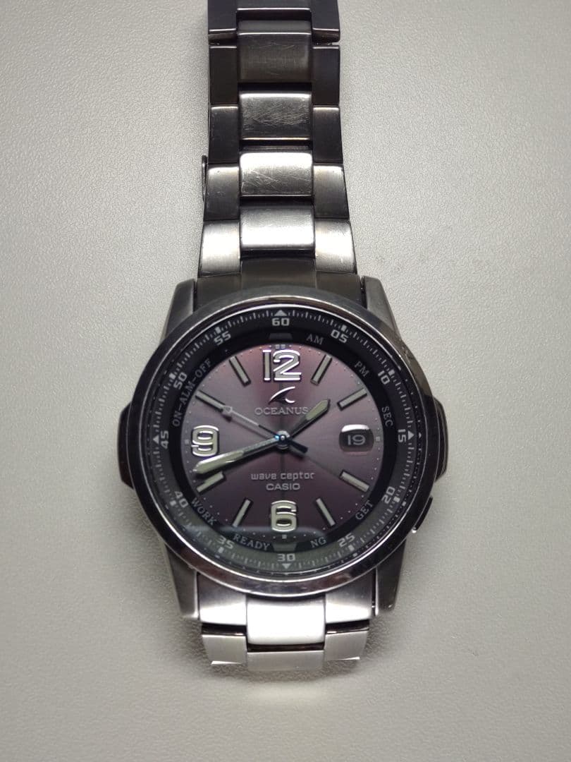 動作品 CASIO OCEANUS OCW-100TDJ-1AJF 電池交換済み