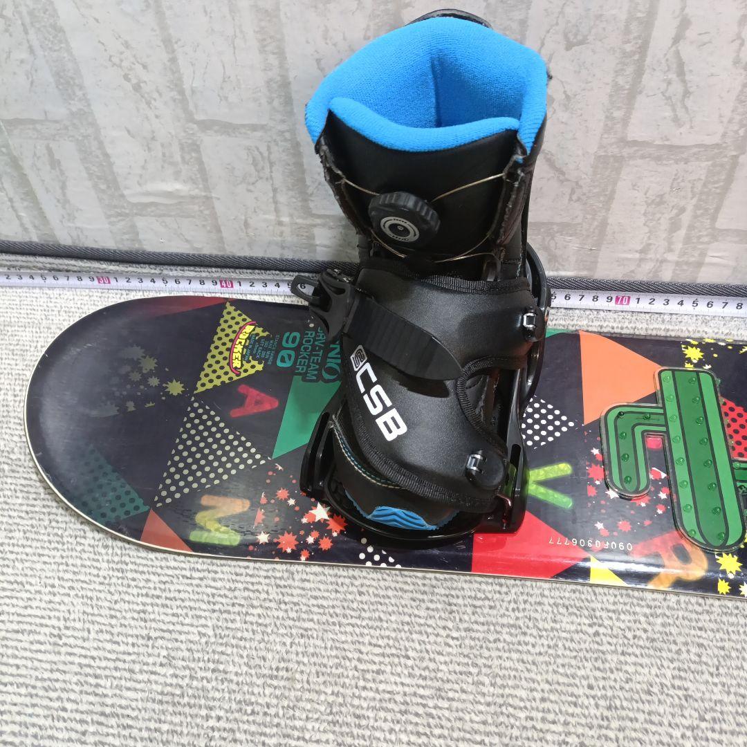 新品＋美品■ボード90cm ブーツ18-19