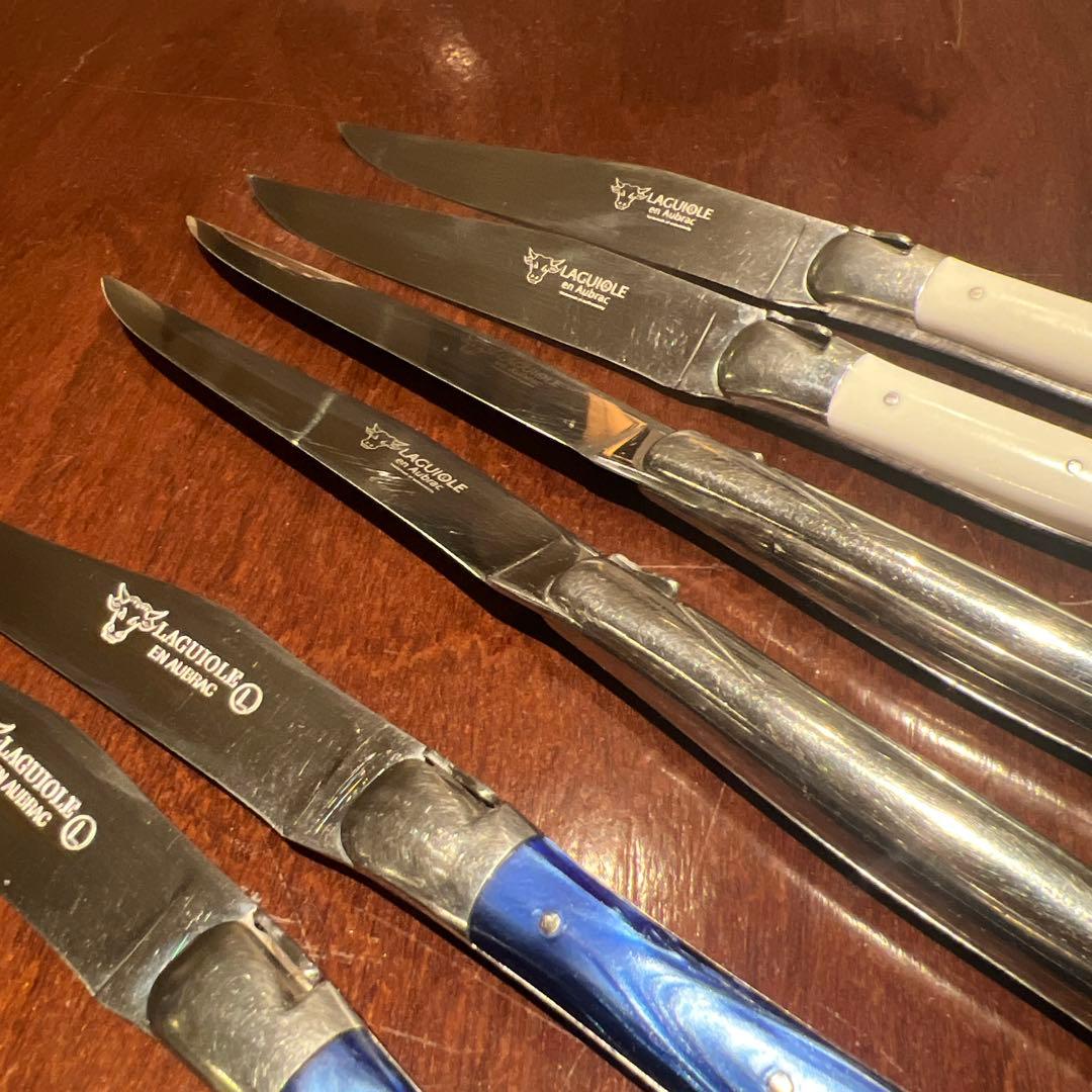 Laguiole テーブルナイフ 7本セット