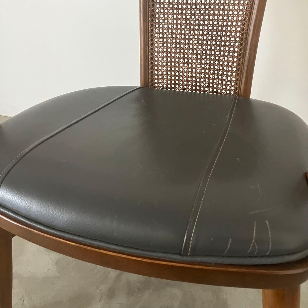 レトロ　ヴィンテージ　柏木工　古家具　椅子　ダイニングチェア　アームチェア　木製