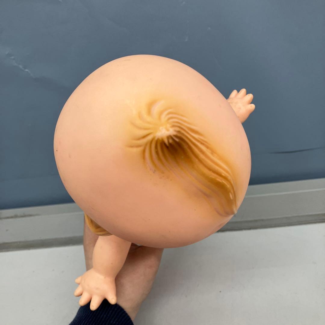 E-4 キューピー人形 当時物 レトロ ソフビ ヴィンテージ 昭和レトロ