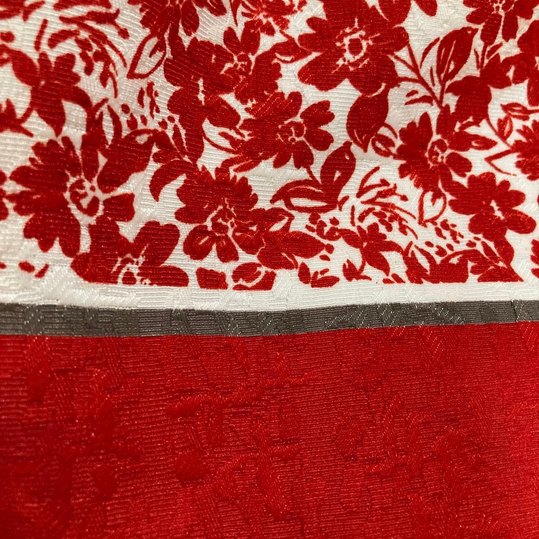 エムズグレイシー　スカート　花柄　日本製　新品　パネルプリントスカート　38