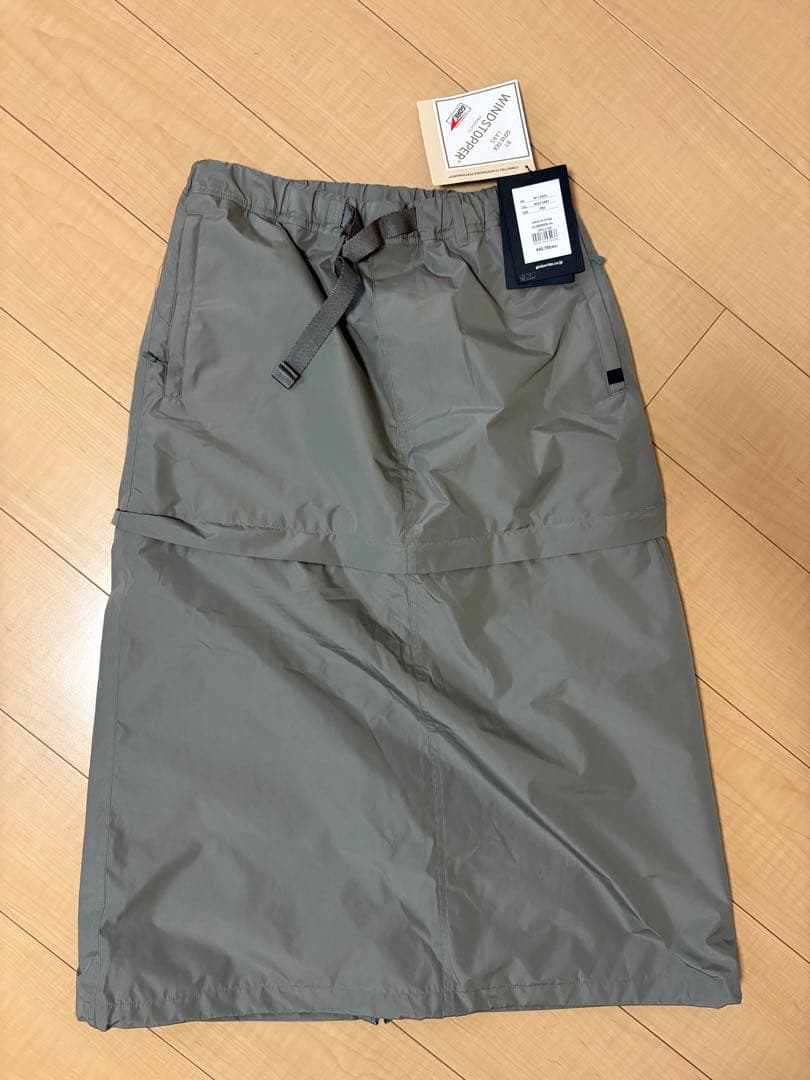 and wander GORE-TEX 2WAY スカート