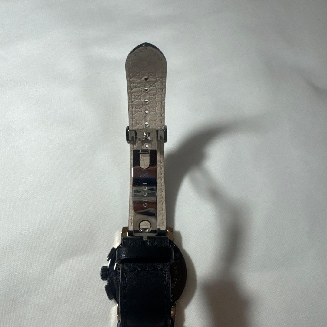 GUCCI クロノグラフ 時計 ブラック