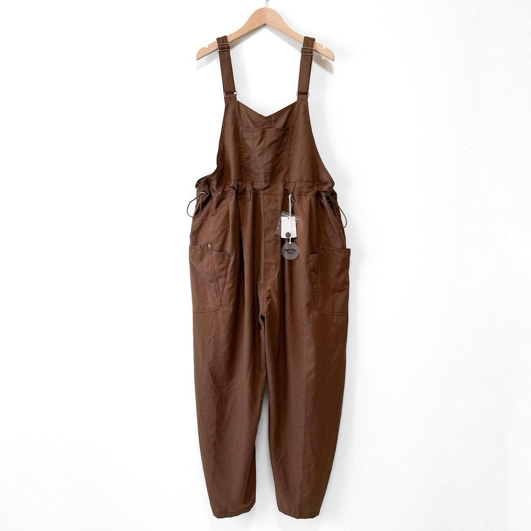 新品 ニコアンド be with M Misayo ラクテロサロペット ワイド