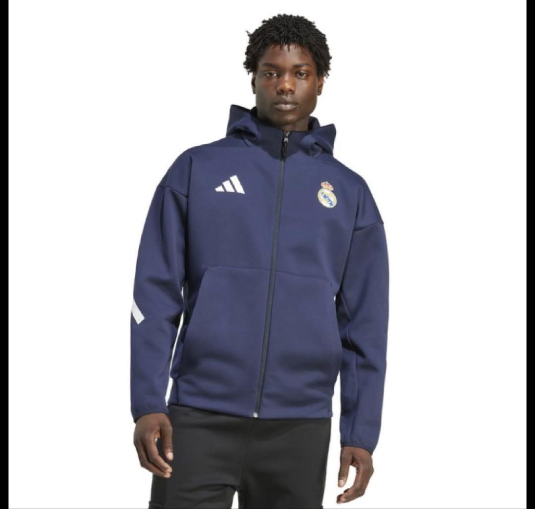 レアルマドリード 新品未使用 25-26 アンセムジャケット ネイビー 2XL