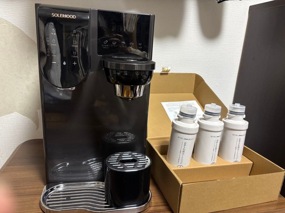 SOLEMOODの浄水型ウォーターサーバーPURE