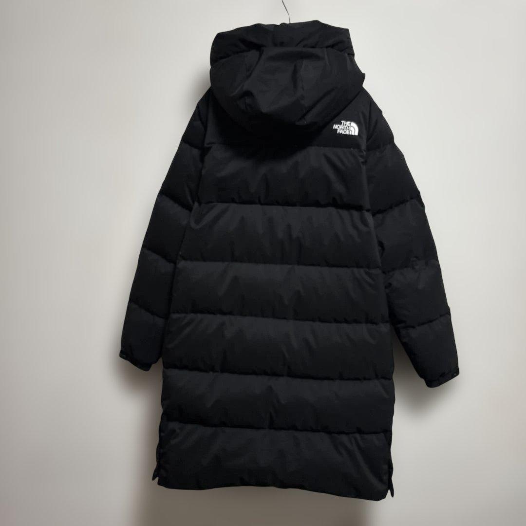 【クリーニング済】ノースフェイス DRYVENT ロングダウン S キッズ160