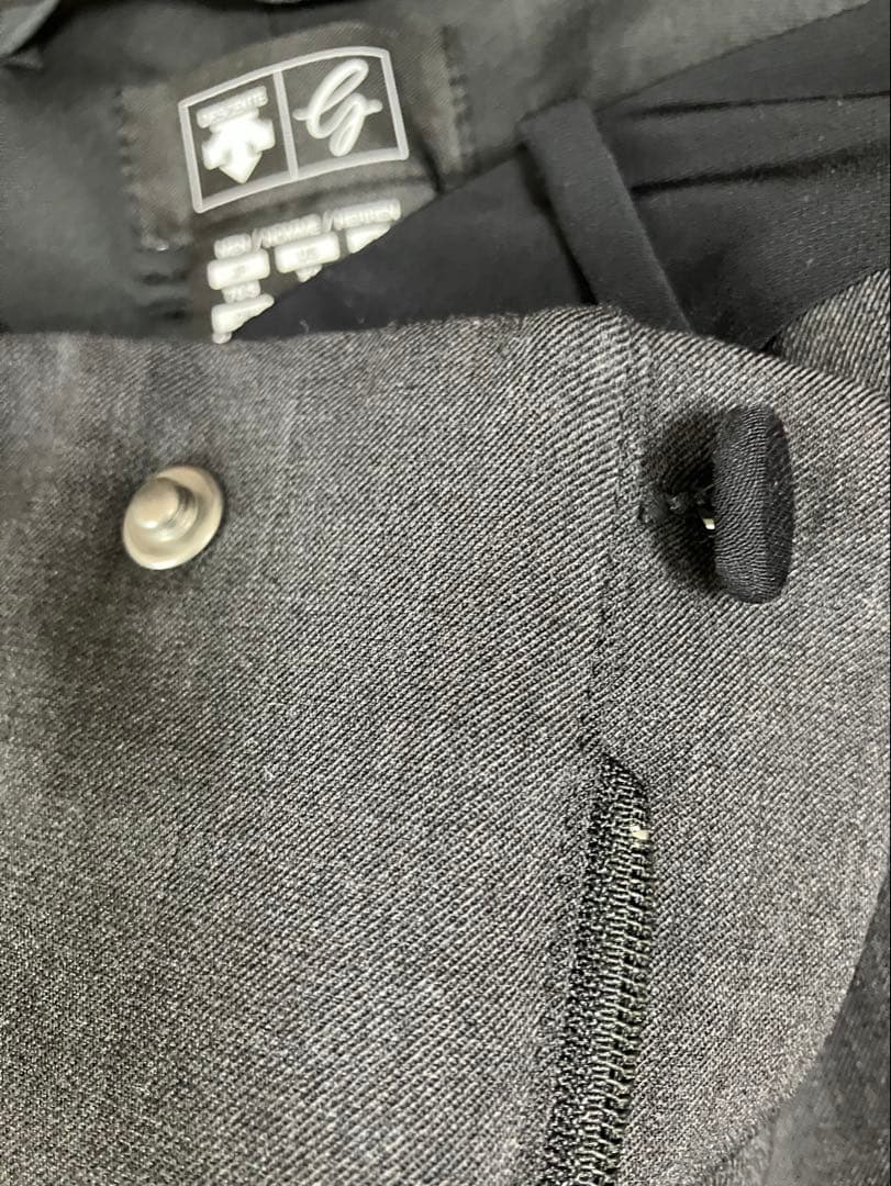 デサント ゴルフパンツ g-arc グレー/ブラック S