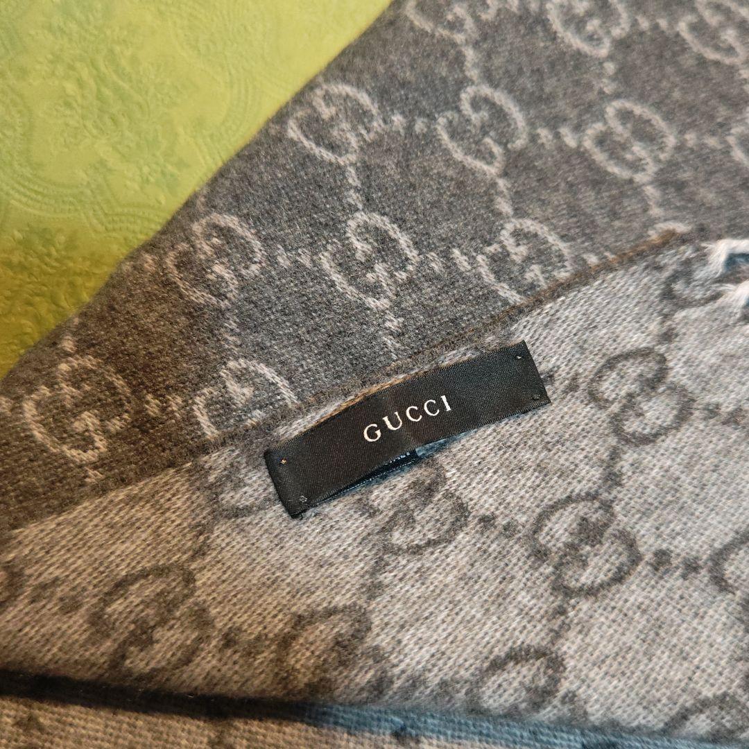 ❤新品箱袋付き❤GUCCI マフラーショール ストール❤最高級カシミア100%❤