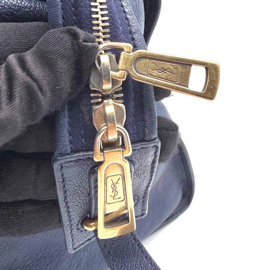 Yves Saint Laurent カバスシック　Yライン　レザートートバッグ