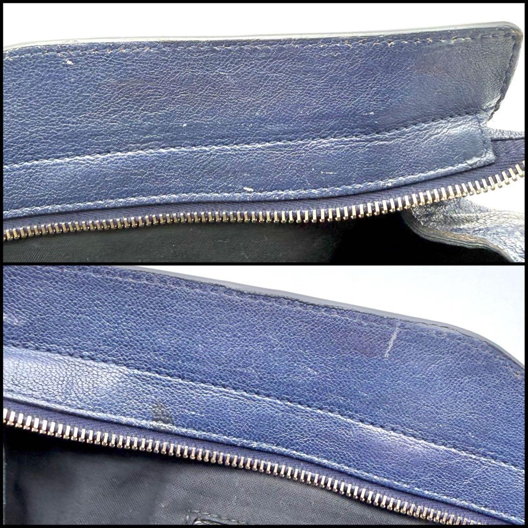 Yves Saint Laurent カバスシック　Yライン　レザートートバッグ