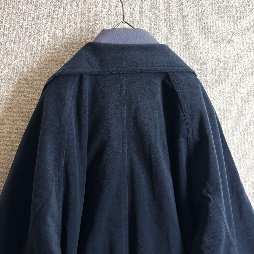 Burberrysネクタイシャツスイングトップ　クロコダイル柄　スエード生地古着