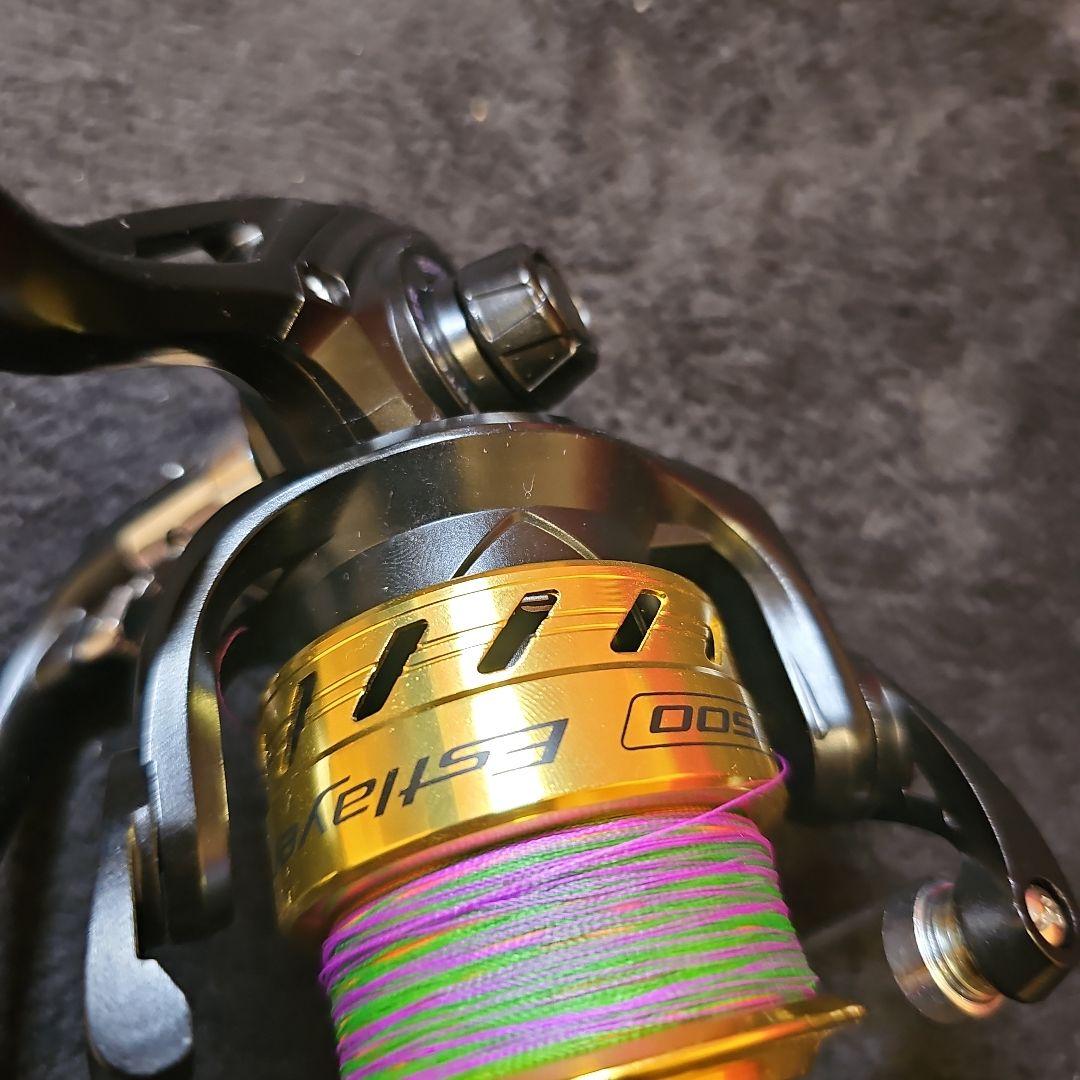 D-9　エギングロッド　新品リール　新品peライン6号着用