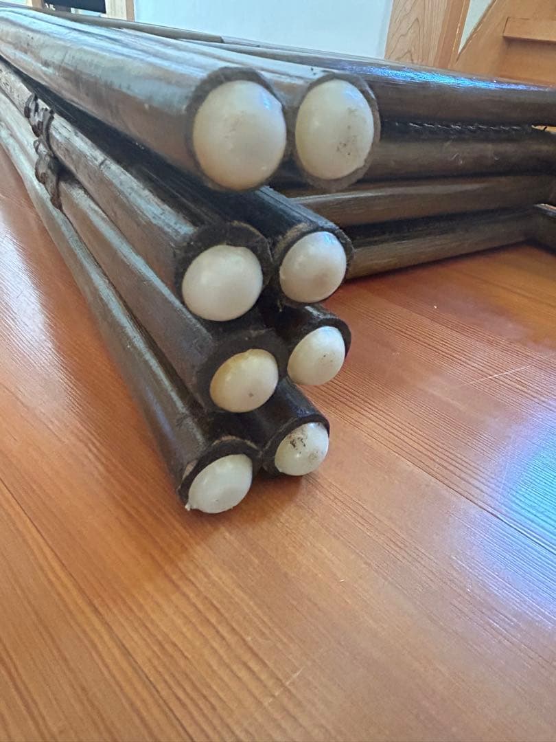 ラタン 4連 パーテーション 衝立 間仕切り ヴィンテージ 昭和レトロ