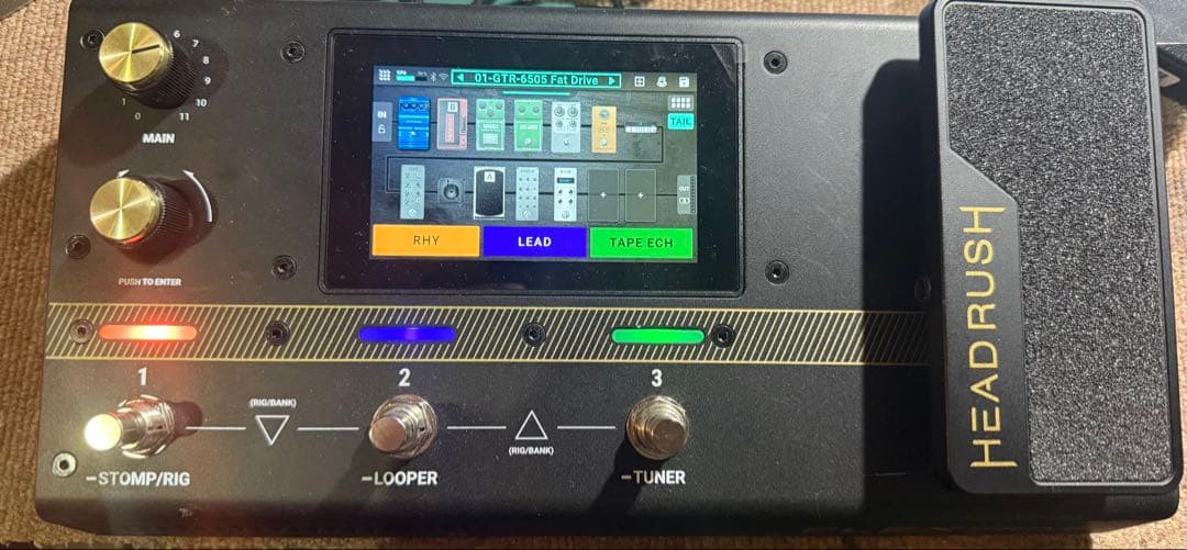 HEADRUSH FLEX PRIME ギターエフェクター