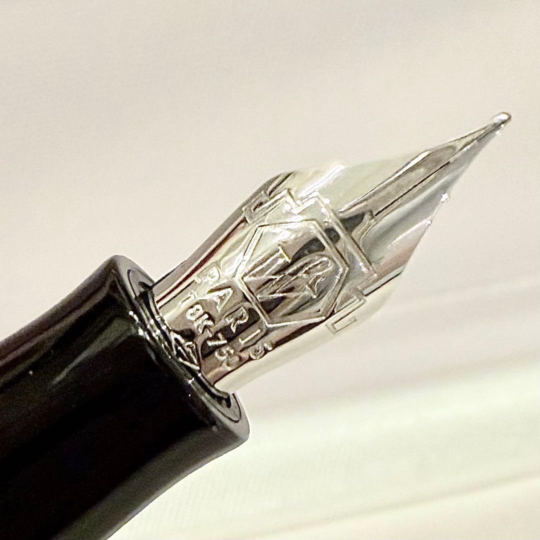 【2007年購入】Waterman チャールストンFP ラック BK CT F