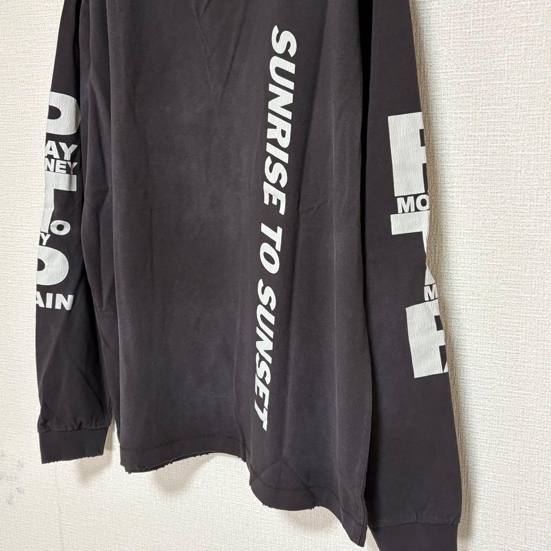 新品 セントマイケル ロングスリーブTシャツ ブラック Lサイズ