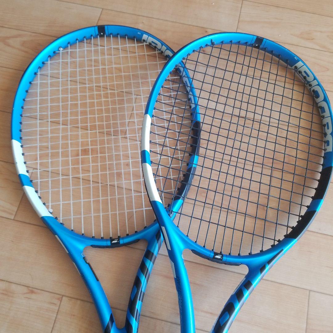 Babolat Pure Drive Team テニスラケット 2本+ケース１つ