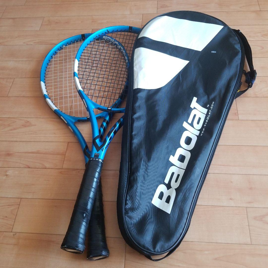 Babolat Pure Drive Team テニスラケット 2本+ケース１つ