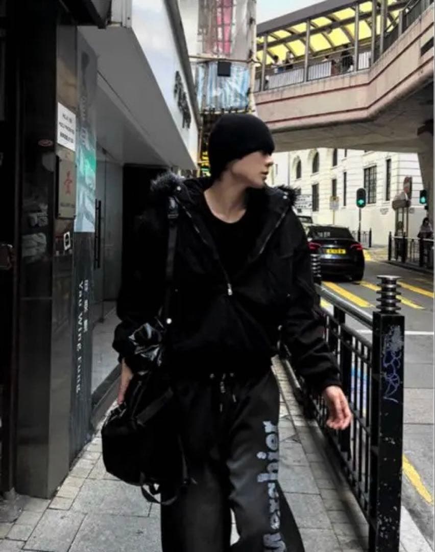 COSYHARU ファージャケット Y2K