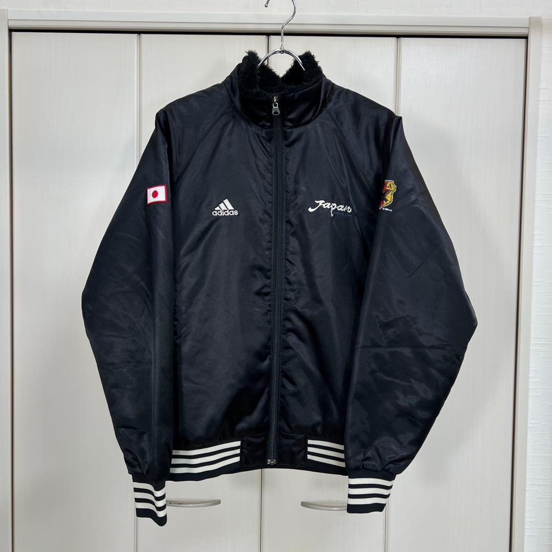 日本代表 2005年 刺繍 スカジャン 八咫烏 ボアジャケット JFA