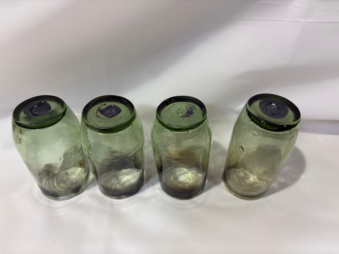 【稲嶺盛吉】琉球ガラス　グラスセット⑥